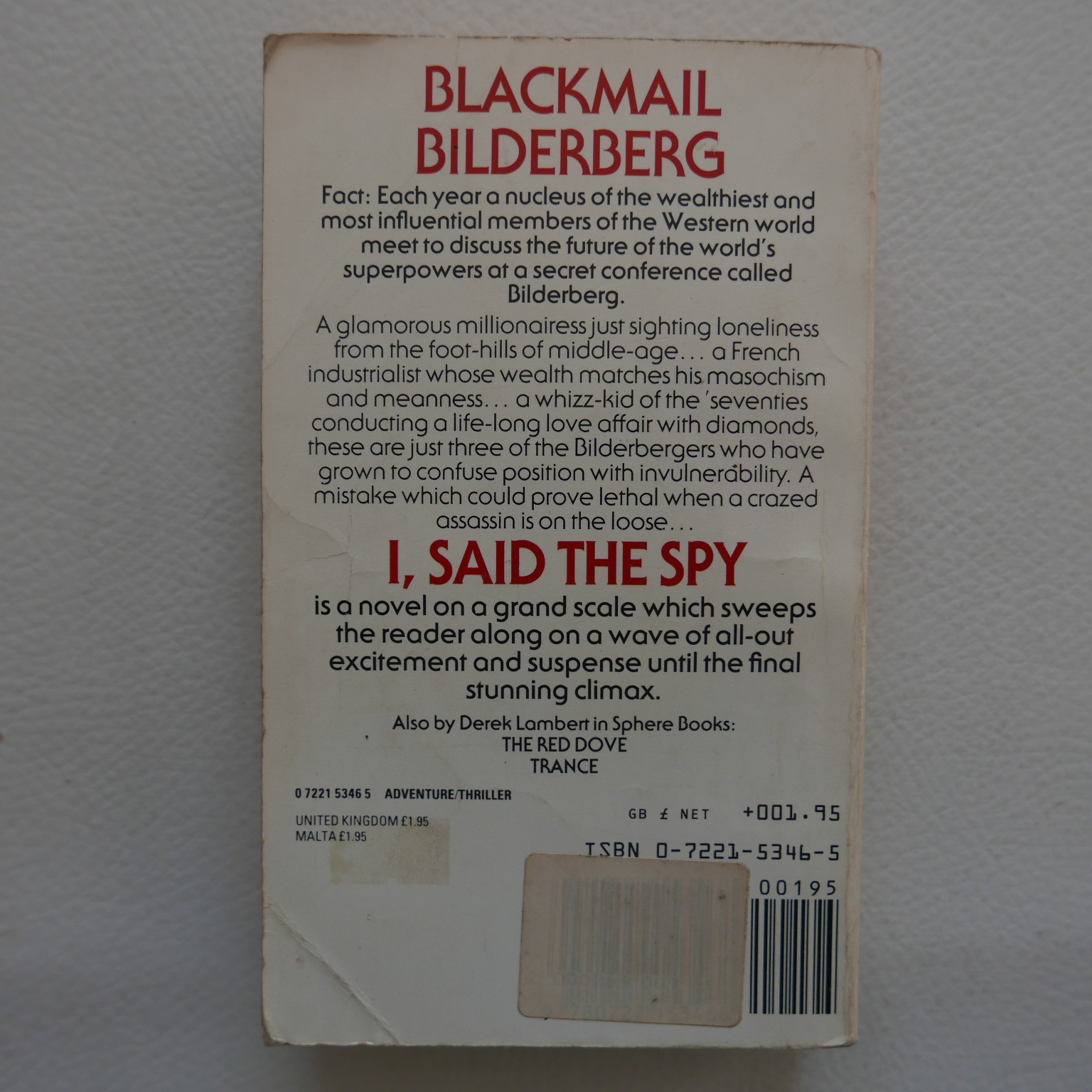 I, Said the Spy by Derek Lambert - Image 2