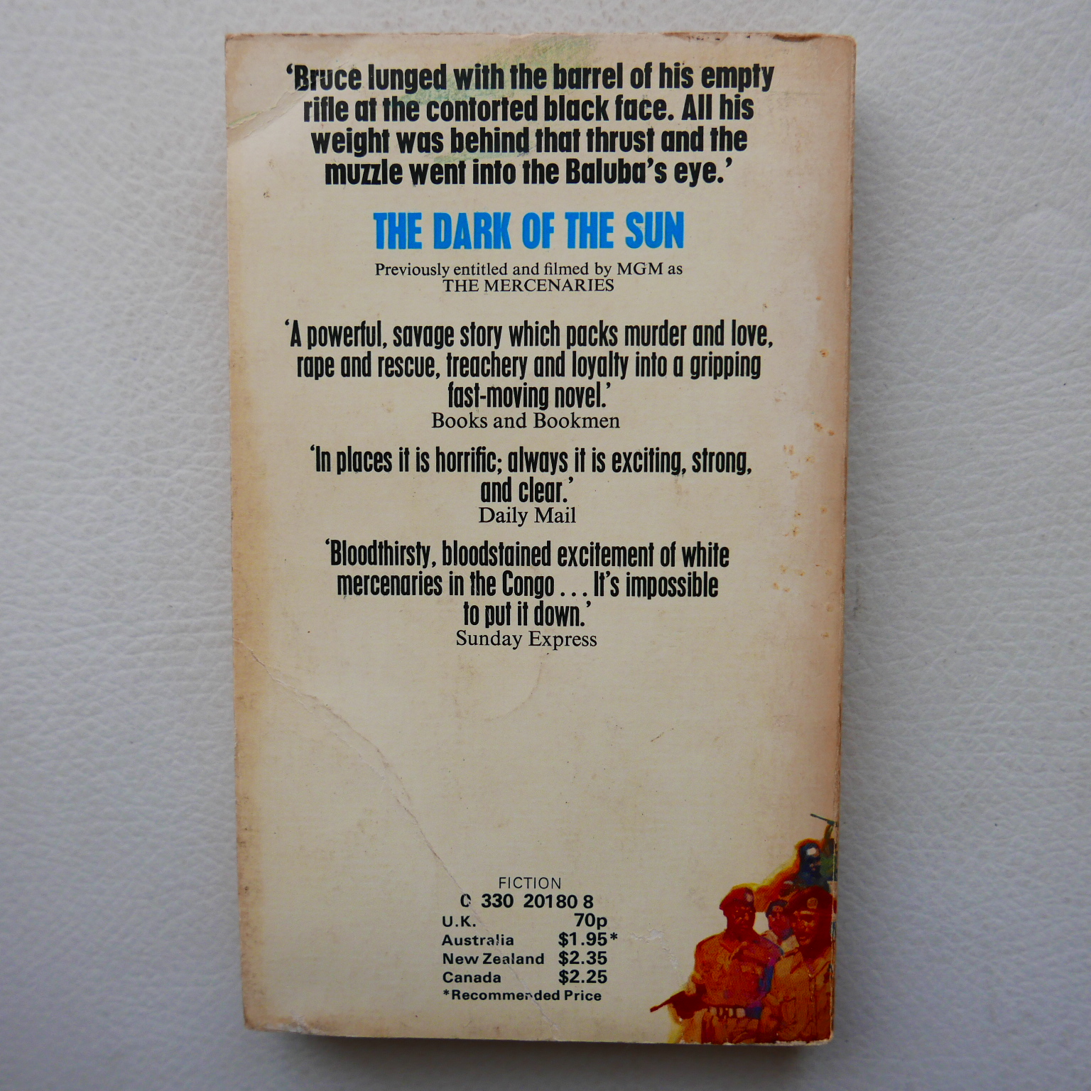 The Dark of the Sun by Wilbur Smith - Image 2