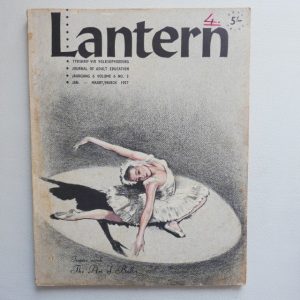 LANTERN - Tydskrif vir Kennis en Kultuur - Journal of Knowledge and Culture - Maart/March 1957