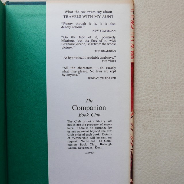 Travels with my Aunt by Graham Greene (1970) - Image 5