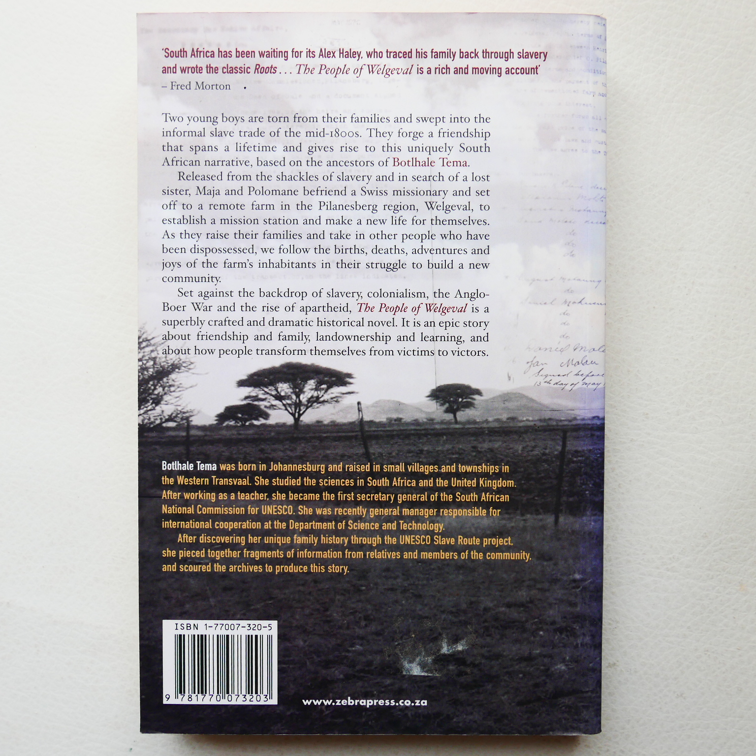 The People of Welgeval by Bothale Tema - The Crazy Book Inn