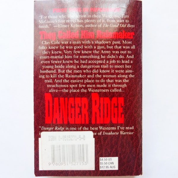 Danger Ridge Color Danger Ridge by Tim Miguire - The Crazy Book Inn