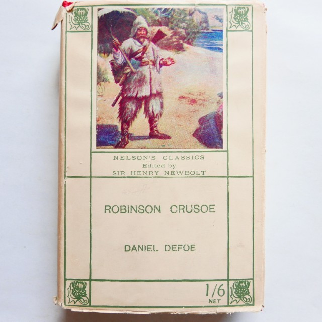 Robinson Crusoe by Daniel Defoe - The Crazy Book Inn