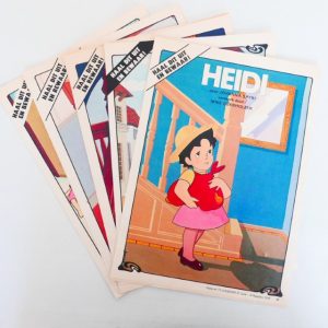Haal Uit en Bewaar Reeks - Heidi - Radio en TV Dagboek 1978 - 5 Uitgawes
