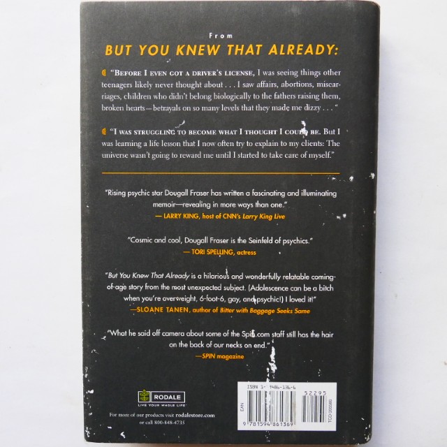 But You Knew That Already: What a Psychic Can Teach You About Life by Dougall Fraser - Image 4