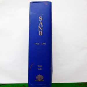 South African National Bibliography (SANB) - Suid-Afrikaanse Nasionale Bibliografie - State Library 1968-1971