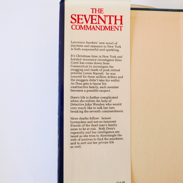 The Seventh Commandment by Lawrence Sanders - Image 2