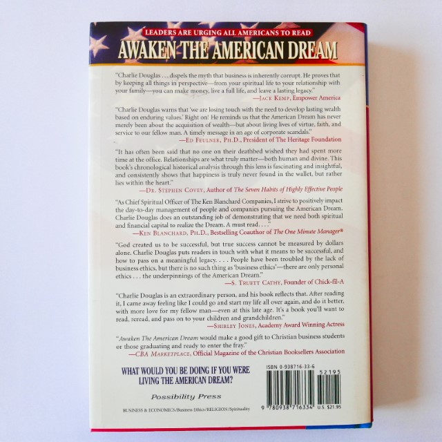 Awaken the American Dream by Charles V. Douglas, J.D., CFP - Image 4