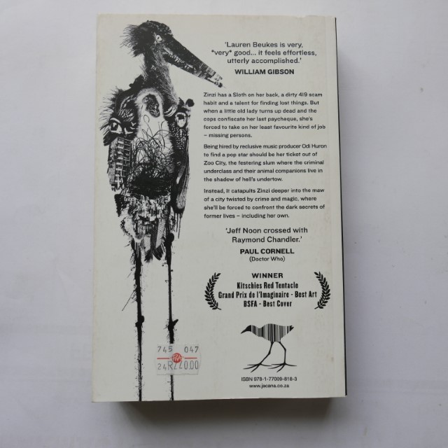 Zoo City by Lauren Beukes - Image 2