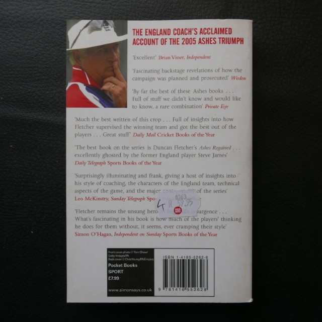 Ashes Regained: The Coach's Story by Duncan Fletcher - Image 2