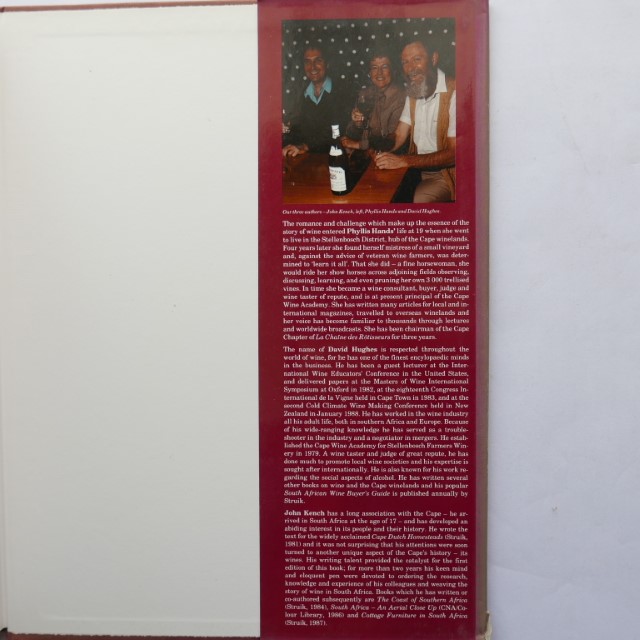 The Complete Book of South African Wine : David Hughes, Phyllis Hands & John Kench - Image 3