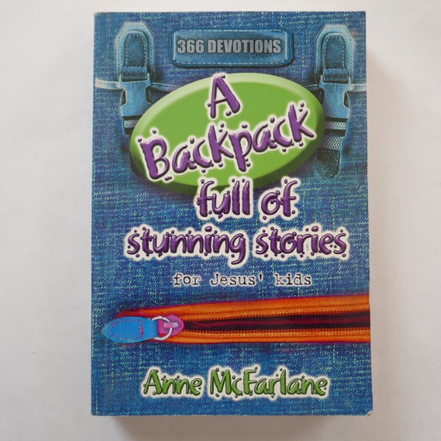 A Backpack Full of Stories by Anne McFarlane