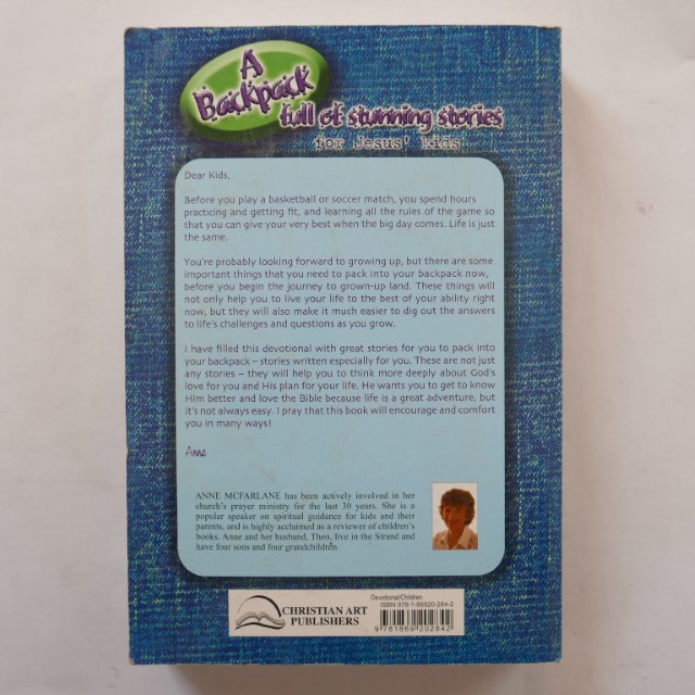 A Backpack Full of Stories by Anne McFarlane - Image 3