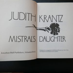 Mistral's Daughter by Judith Krantz