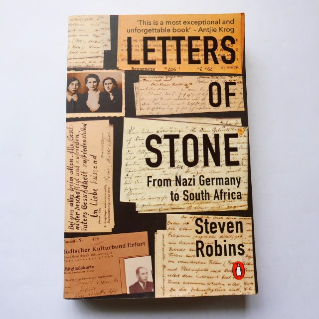 Letters of Stone: From Nazi Germany to South Africa by Steven Robbins