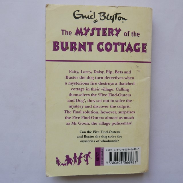 The Mystery of the Burnt Cottage by Enid Blyton - Image 2