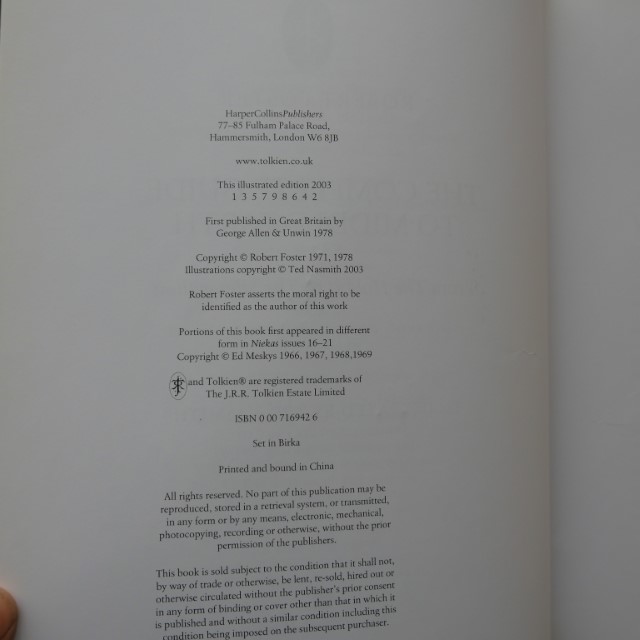 The Complete Guide to Middle Earth by Robert Foster- 2003 Edition - Image 3