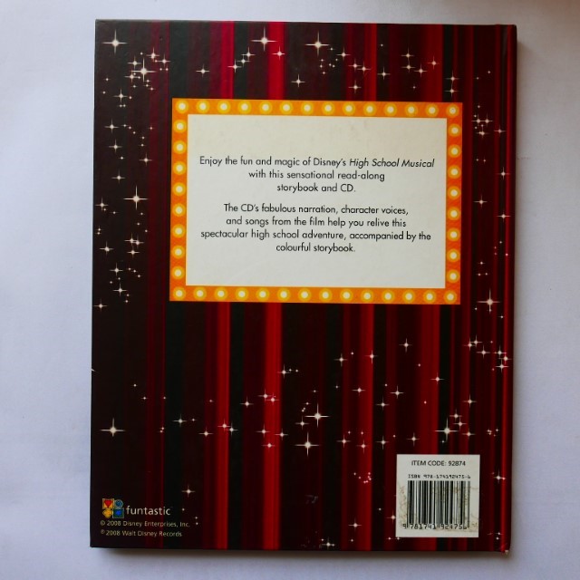 Disney High School Musical (Book & CD) set - Image 3